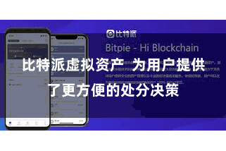 比特派虚拟资产  为用户提供了更方便的处分决策
