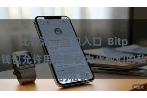 比特派冷钱包入口  Bitpie钱包允许用户胜仗为止他们的私钥