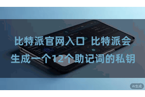 比特派官网入口  比特派会生成一个12个助记词的私钥