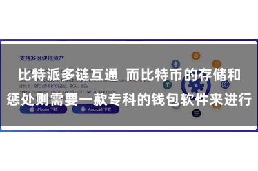 比特派多链互通  而比特币的存储和惩处则需要一款专科的钱包软件来进行