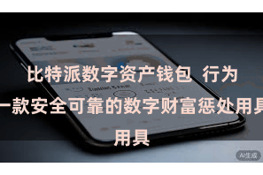 比特派数字资产钱包  行为一款安全可靠的数字财富惩处用具
