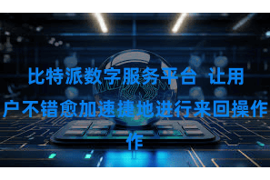 比特派数字服务平台  让用户不错愈加速捷地进行来回操作