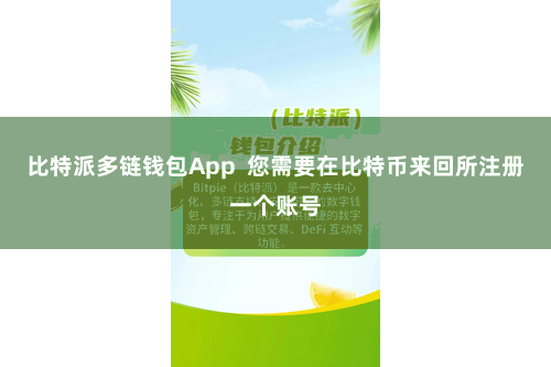 比特派多链钱包App 您需要在比特币来回所注册一个账号