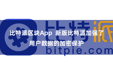 比特派区块App  新版比特派加强了用户数据的加密保护